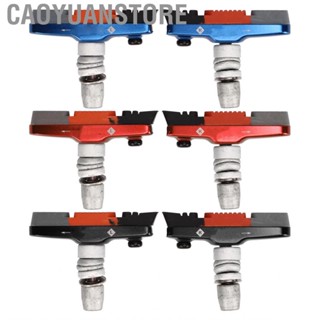 Caoyuanstore Bike Brake Pads Rubber Pad Blocks Tapered Fixing Screw for Road Bicycle