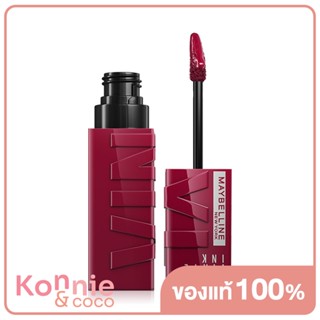 Maybelline New York Superstay Vinyl Ink  Longwear Liquid Lipcolor Up to 16 Hours Wear 4.2ml ลิควิดลิปสติก.