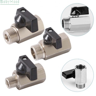 【Big Discounts】Easy Maintenance Carbon steel Ball Valve 14 38 12 Black Male to Female#BBHOOD