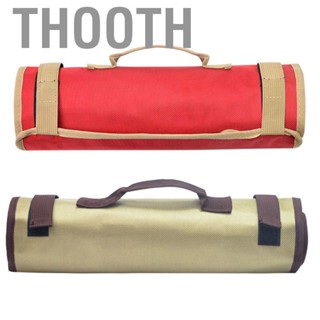 Thooth Tent Stakes Storage Bag Outdoor Camping Portable  Oxford Cloth Hammer Tool