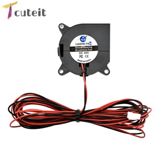 Tcuteit 4020 พัดลมระบายความร้อนเทอร์โบเครื่องพิมพ์ 3D สําหรับ Voron Trident Extruder Cooler Parts