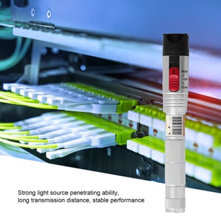  Good Work เครื่องทดสอบสายเคเบิลออปติคอลเครื่องตรวจจับ Visual Fault Locator ปากกาทดสอบเครื่องระบุตำแหน่งข้อบกพร่องของสายเคเบิลออปติคอลแสงสีแดง