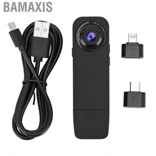 Bamaxis Mini Pocket Video Recorder  1080P Body Worn  HD Multipurpose Rechargeable for Home