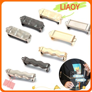 Liaoy คลิปโลหะ ปรับได้ หลายสไตล์ สําหรับหนีบโทรศัพท์มือถือ DIY