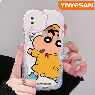 เคสโทรศัพท์มือถือแบบนิ่ม ใส กันกระแทก ลายการ์ตูนชินจัง สําหรับ VIVO Y85 V9 V9 Youth V9 Pro Y85A Z1i Z3x