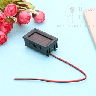 โวลต์มิเตอร์ดิจิทัล DC 4.5-30V หน้าจอ LED 0.56 นิ้ว [Beautyroom.th]