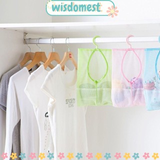 WISDOMEST ที่หนีบผ้า ถุงตาข่าย สําหรับห้องน้ํา บ้าน ของเล่นเด็ก 2 ชิ้น