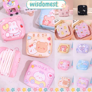 Wisdomest กระเป๋าใส่บัตรเครดิต หูฟัง เครื่องสําอาง แบบพกพา