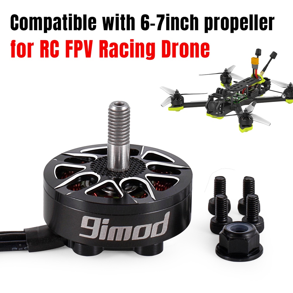 X2807 1300/1500/1700KV มอเตอร ์ ไร ้ แปรง 2-6S 4 มม.แบริ ่ งเพลาสําหรับ RC FPV Racing Drone Multicopter DIY อะไหล ่