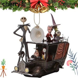 Cherry3 จี้อะคริลิค รูปการ์ตูน The Nightmare Before Christmas Year สําหรับแขวนตกแต่งต้นคริสต์มาส รถยนต์