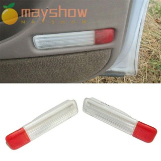 Mayshow โคมไฟ LED ทนทาน อุปกรณ์เสริม สําหรับติดประตูรถยนต์ 2 ชิ้น