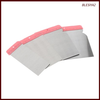 [Blesiya2] ที่ขูดสีน้ํามัน ด้ามจับสบาย สําหรับขูดผนัง 4 ชิ้น