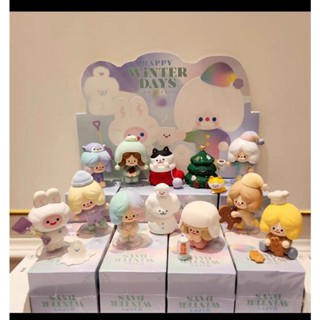 Rico rico กล่องการ์ด ลายยูนิคอร์น ขนาดใหญ่ แฟชั่นฤดูหนาว 12 ชิ้น
