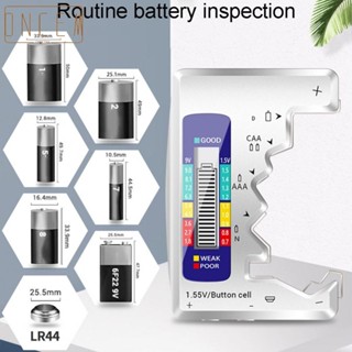 【ONCEMOREAGAIN】Battery Tester Battery Power Battery Power Tester Battery Prompt Battery Voltage