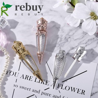 Rebuy หลอดพลาสติกเปล่า เติมได้ สําหรับใส่ลิปสติก ลิปกลอส แครอท DIY