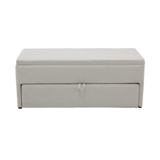 [กทม. 3-5 วัน ส่ง] Koncept furniture สตูล รุ่น KC-LIFE สีครีม (110x48x45 ซม.)