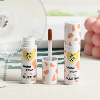 BLUETHIN MuMu Mist Red Velvet Lip Glaze Natural Whitening Lip Makeup for Sexy Women Sexy lip glaze Women Red Lip Tint Matte Texture Natural Whitening Lip Makeup Cosmetics puueqg