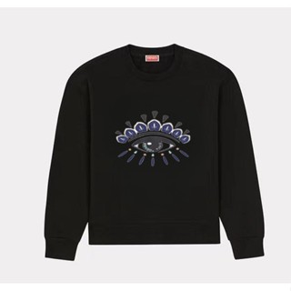 Kenzo เสื้อกันหนาว คอกลม ผ้าฝ้าย ดีไซน์ทันสมัย มีสไตล์