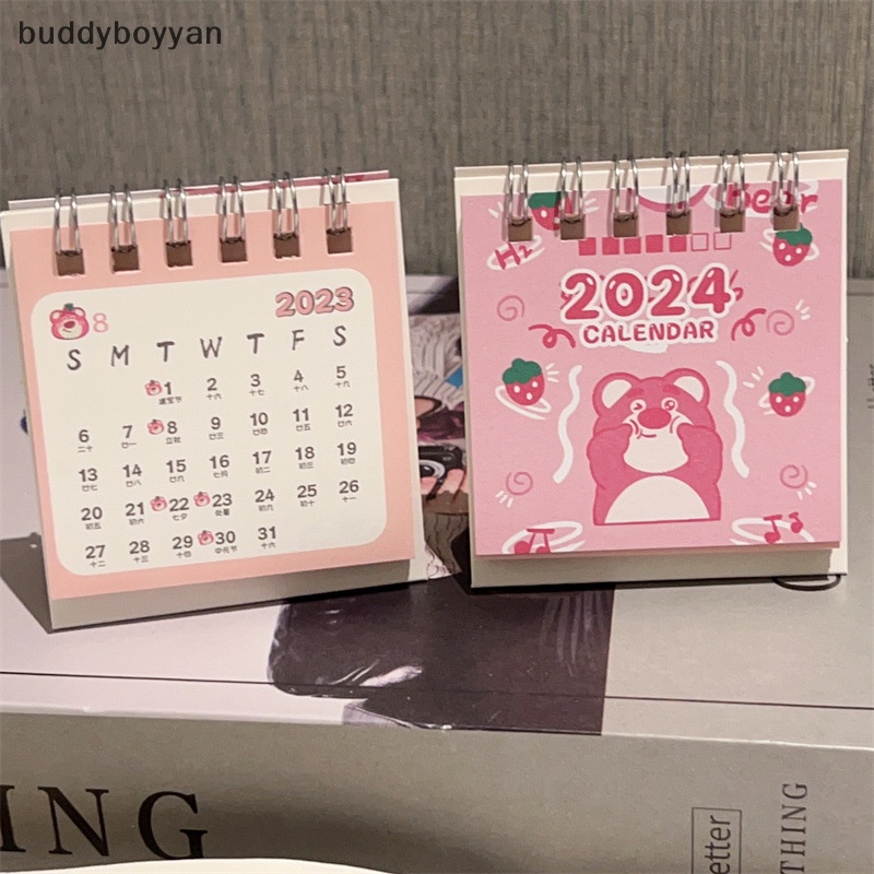 #ปฏิทินตั้งโต๊ะ #ปี2024 #การ์ตูน #หมีสตรอเบอร์รี่ #น่ารัก