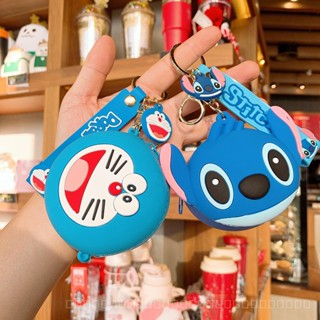 0831YWGJJ móc khoá  Cartoon New Cute Coin Purse Key Chain Silicone Mini Storage Key Small Bag Pendant Children Key Chain Coin Purse WTLA