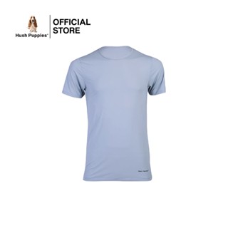 Hush Puppies เสื้อคอกลม รุ่น COOL PLUS+ HU H5SP001 ทรง TEE - สีเทา