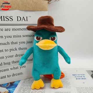 Pinou หมอนตุ๊กตานุ่ม รูปการ์ตูน Perry The Platypus ของขวัญวันเกิดคริสต์มาส ของเล่นสําหรับเด็ก