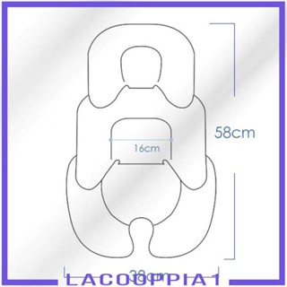 [Lacooppia1] เบาะรองนั่ง แบบหนา สําหรับรถยนต์