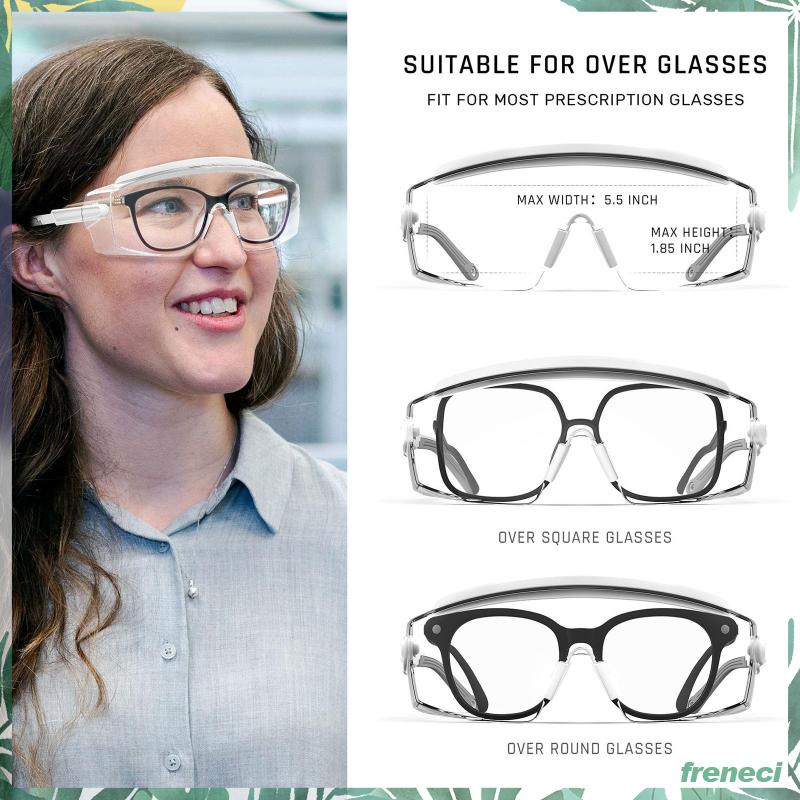 [พวกประหลาด] แว่นตากว่าแว่นตากันฝุ่นน้ําหนักเบาโปร่งใสแว่นตาตากันลมสําหรับผู้ชายผู้หญิงทํางาน