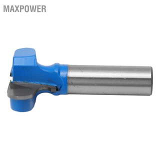 Maxpower ลิ้นชักดึง Router Bit 1/2in Shank เหล็กทังสเตนโลหะผสม PTFE เคลือบ Woodworking เครื่องตัด สำหรับไม้ร่อง