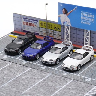 Hobby Japan 1: 64 Toyota Supra GR86 RZ JDM NSX ของเล่นสําหรับเด็กผู้ชาย โมเดลรถยนต์