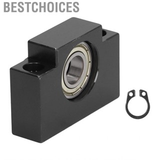 Bestchoices Ball Screw End Support Carbon Steel Ballscrew Bearing Block Bracket