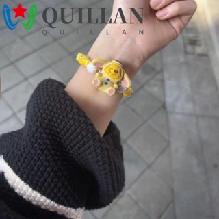 Quillan สร้อยข้อมือห่วง โลหะผสม สไตล์เกาหลี วินนี่ เดอะ พูห์ เชือกมือ การออกแบบแฟชั่นวินเทจ เครื่องประดับถัก อุปกรณ์เพื่อนที่ดีที่สุด