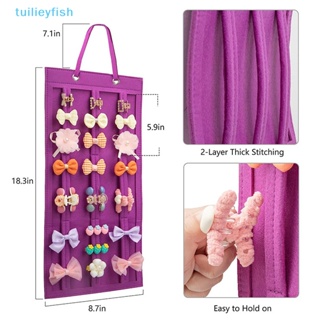 【tuilieyfish】ที่แขวนผม รูปโบว์ ขนาดใหญ่ ประหยัดพื้นที่ สําหรับแขวนตกแต่งผนังห้อง