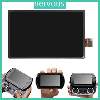 Nerv แผงหน้าจอ LCD พร้อมไฟแบ็คไลท์ อุปกรณ์เสริม สําหรับเกมคอนโซล PSP GO