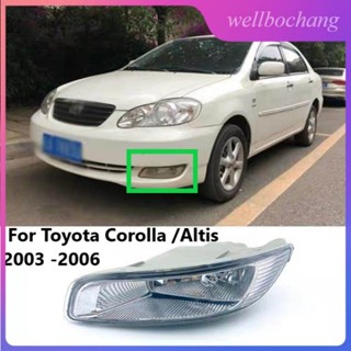 ไฟตัดหมอกกันชนหน้า สําหรับ Toyota Corolla Altis 2003 2004 2005 2006 81220-02080 81210-02080