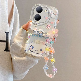 เคสโทรศัพท์มือถือ ลายตุ๊กตา 3D พร้อมสายคล้องมือ สําหรับ Vivo S1 V23E Y75 V23 T1 V27 Pro V27E V20Pro S1 Pro V25 V25E V9 Y02 Y02A Y02S Y15S Y15A Y16 Y56 Y11 Y12 Y15 Y17 Y20 Y20S