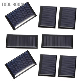  Tool Room 8PCS 30MA 5V Mini Solar CellsแผงDIYพลังงานแสงอาทิตย์แผ่นอีพ็อกซี่ไฟฟ้าของเล่นวัสดุพลังงานแสงอาทิตย์เซลล์Charger