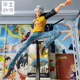 โมเดลฟิกเกอร์ One Piece Anime Merchandise Trafalgar Luo Combat Edition บรรจุกล่อง สําหรับตกแต่ง SB5510