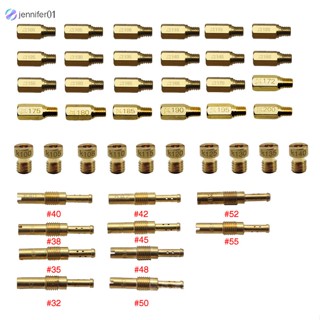 Jen หัวฉีดคาร์บูเรเตอร์ 125cc สําหรับ PWK Keihin OKO KOSO CVK PE Mikuni VM22 VM24 VM26