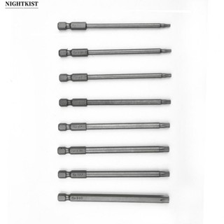 Torx ดอกไขควงแม่เหล็ก ยาวพิเศษ สําหรับซ่อมแซม 8 ชิ้น