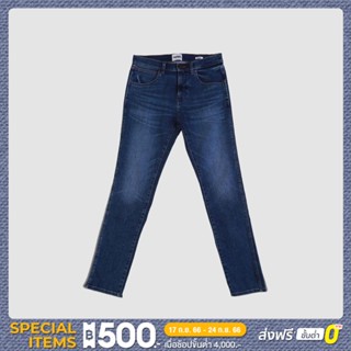WRANGLER กางเกงยีนส์ผู้ชาย คอลเลคชั่น COOLING เอวต่ำ ทรงรัดรูป รุ่น WR S323MBRYN15 DENIM แรงเลอร์ กางเกงยีนส์ กางเกงยีนส์ผู้ชาย