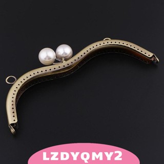 [Lzdyqmy2] ที่จับกระเป๋าคลัทช์ โลหะ สไตล์วินเทจ 19 ซม. DIY