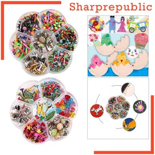 [Sharprepublic] หมุดโลหะ สําหรับตกแต่งสมุดภาพ การ์ด DIY