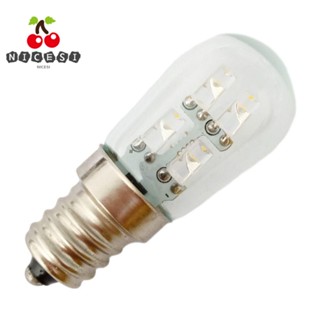 Nicesi หลอดไฟ โคมไฟระย้า LED 4 ดวง E12 E14 0.5W ขนาดเล็ก สีขาวอบอุ่น สําหรับตกแต่งบ้าน