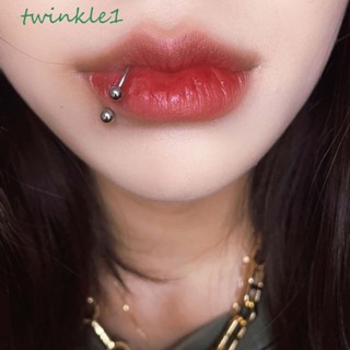 Twinkle1 แหวนสเตนเลส รูปตัว U สไตล์เกาหลี พังก์ สําหรับผู้ชาย ผู้หญิง