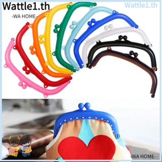 Wttle ตะขอพลาสติก ขนาดเล็ก สีแคนดี้ สําหรับแขวนกระเป๋า DIY