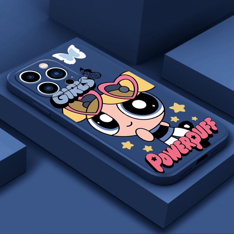 เคส Samsung A55 A35 A25 M34 5G A05 A05S A15 A04E M14 5G M31 M21S MF048A Powerpuff Girls Silicone fall Resistance soft Coverเคสโทรศัพท์