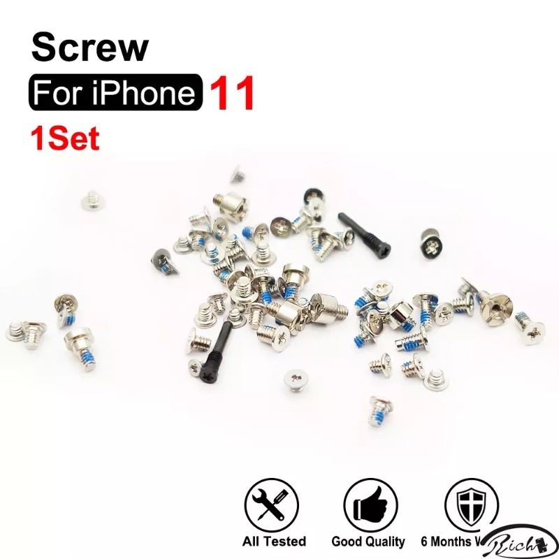 ชุดอะไหล่สกรูเมนบอร์ด แบบเปลี่ยน สําหรับ iPhone 11