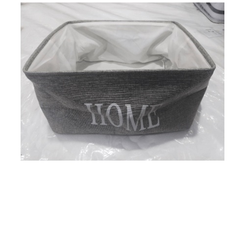 GlobalHouse ตะกร้าผ้าเหลี่ยม รุ่น ZHY003-GY ขนาด 40x45x25 รูปที่ 4