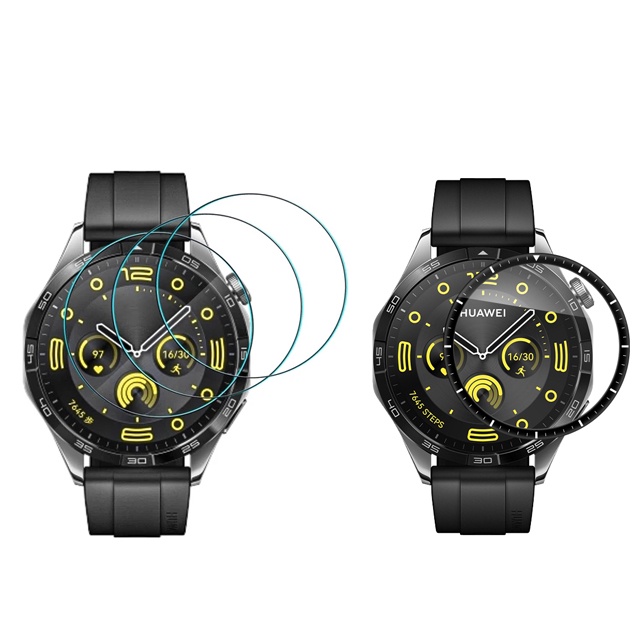 กระจกนิรภัย และตัวป้องกันหน้าจอ PMMA สําหรับ Huawei GT4 41 มม. 46 มม. GT 4 Honor Watch 4 Pro